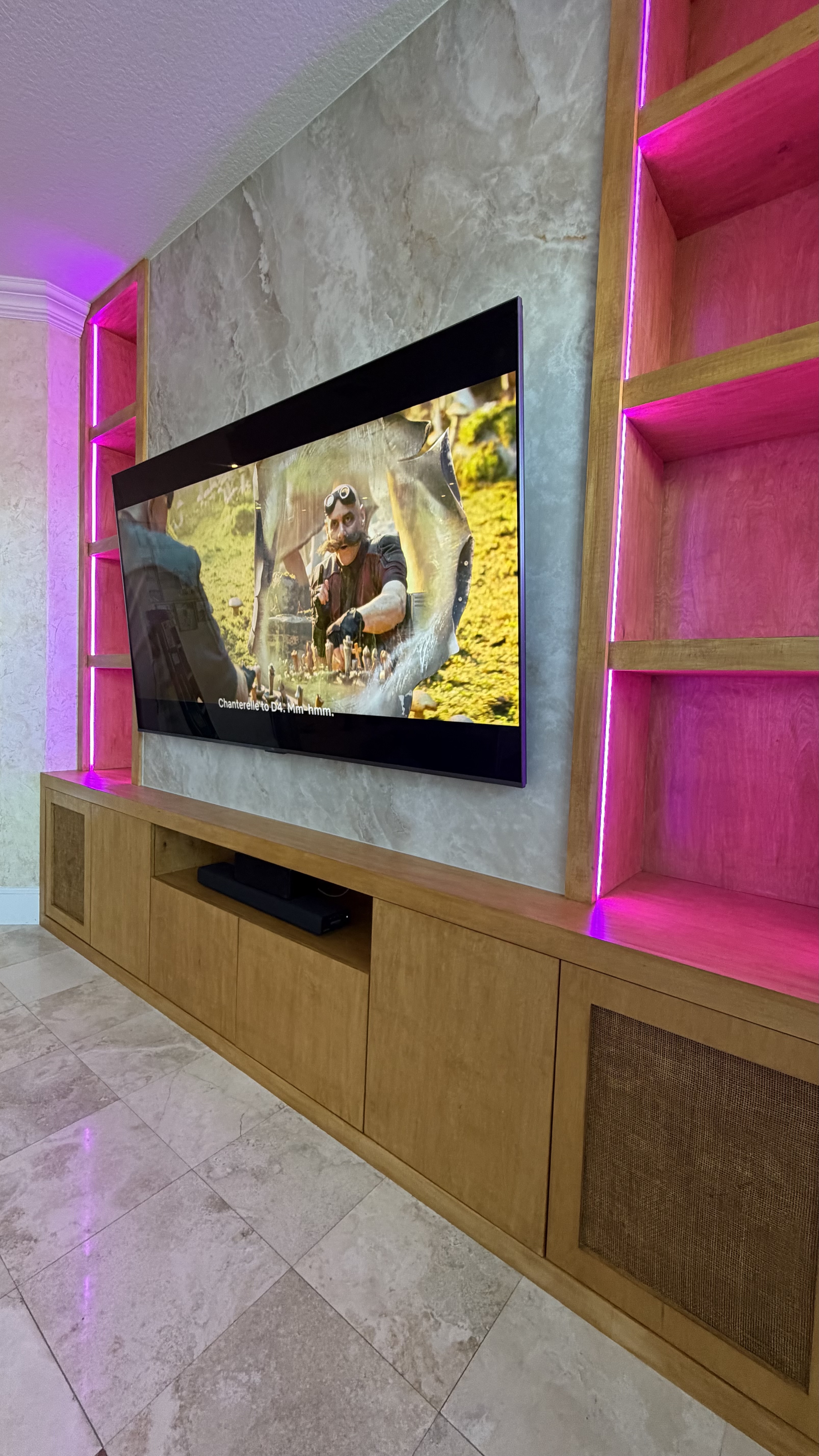 After: TV Entertainment Centers by AVP Construction JAX in Marsh Landing , Ponte Vedra Beach, FL