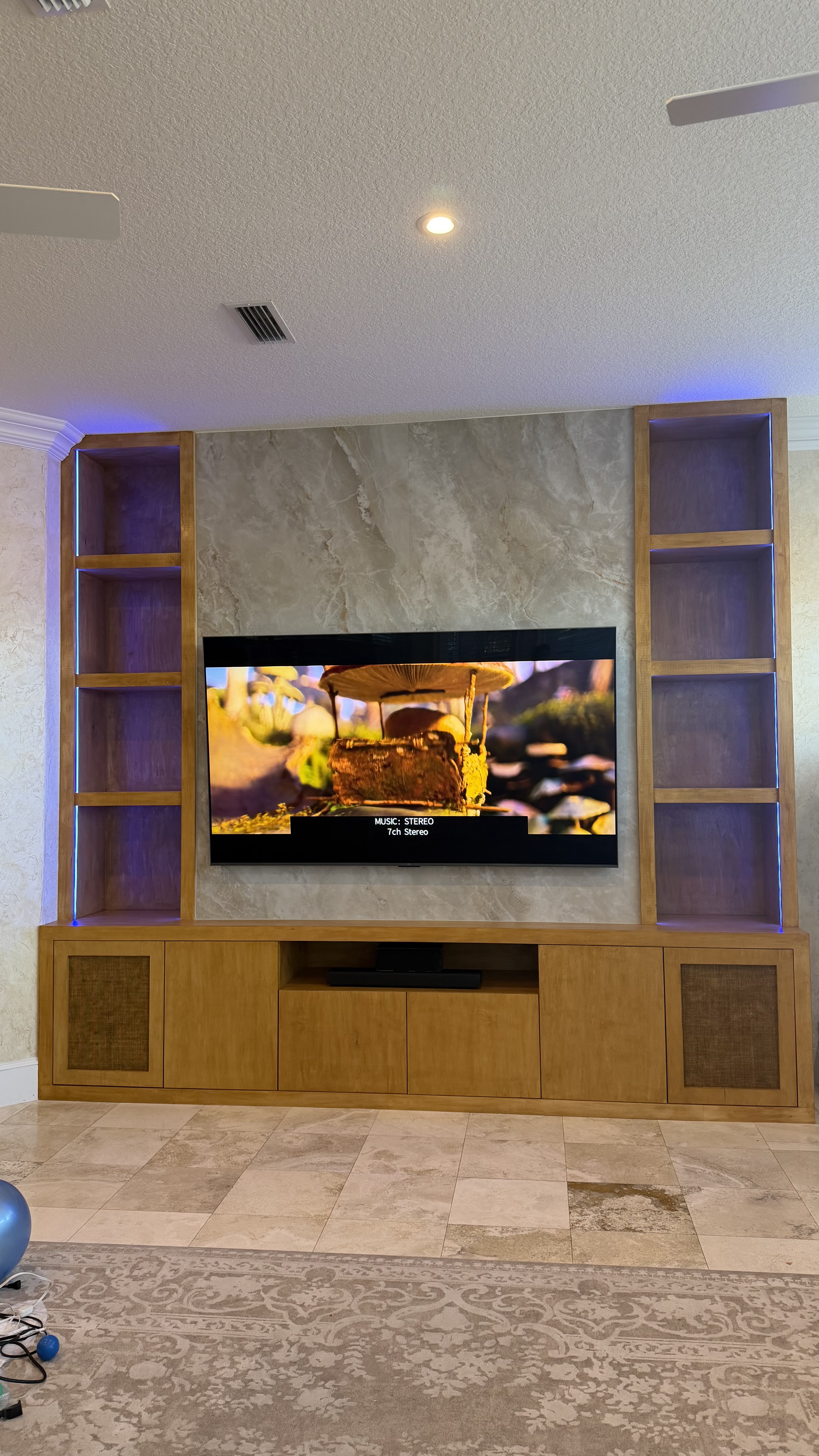After: TV Entertainment Centers by AVP Construction JAX in Marsh Landing , Ponte Vedra Beach, FL