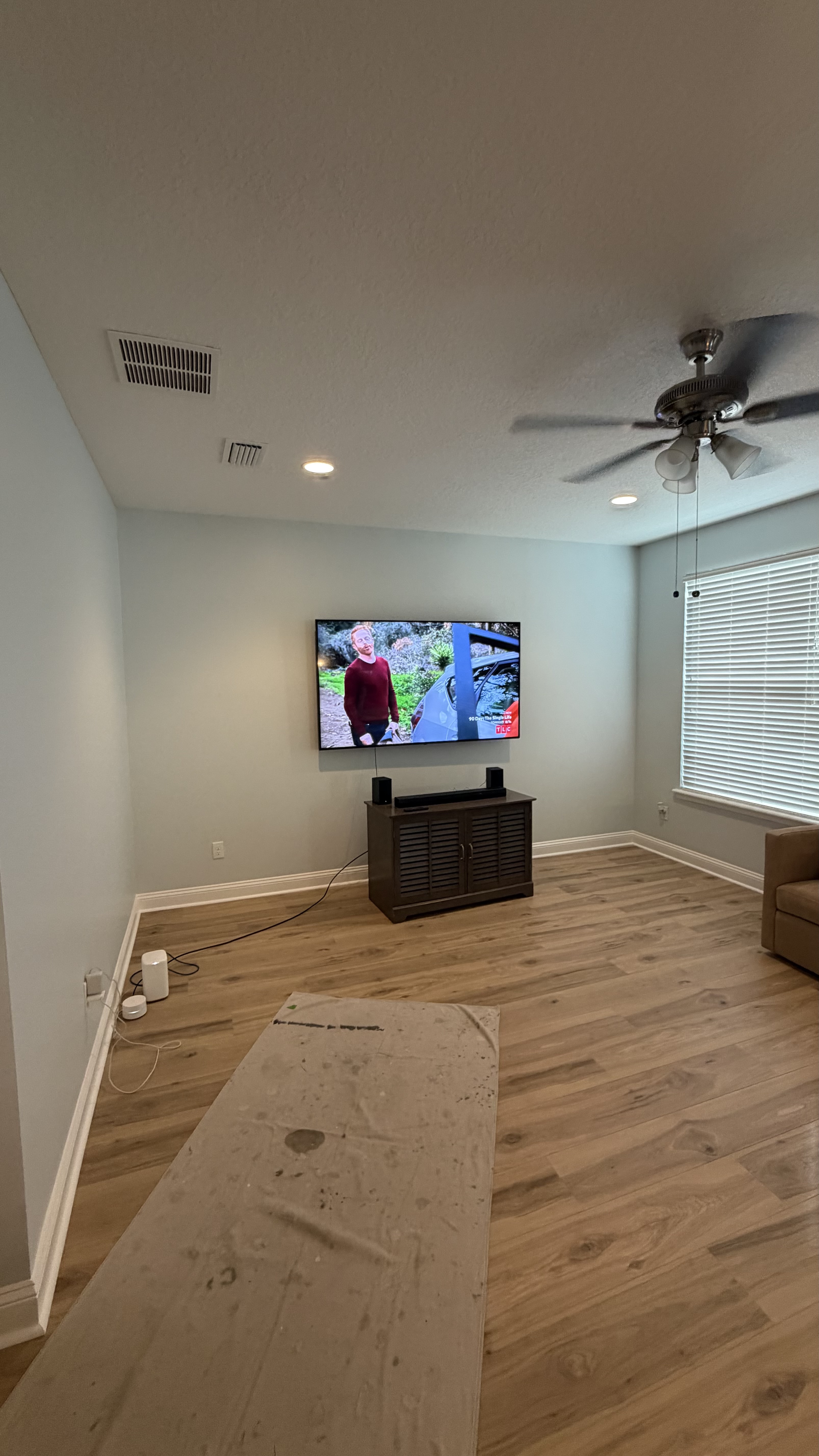 Before: TV Entertainment Centers by AVP Construction JAX in RiverTown, Fruit Cove, FL