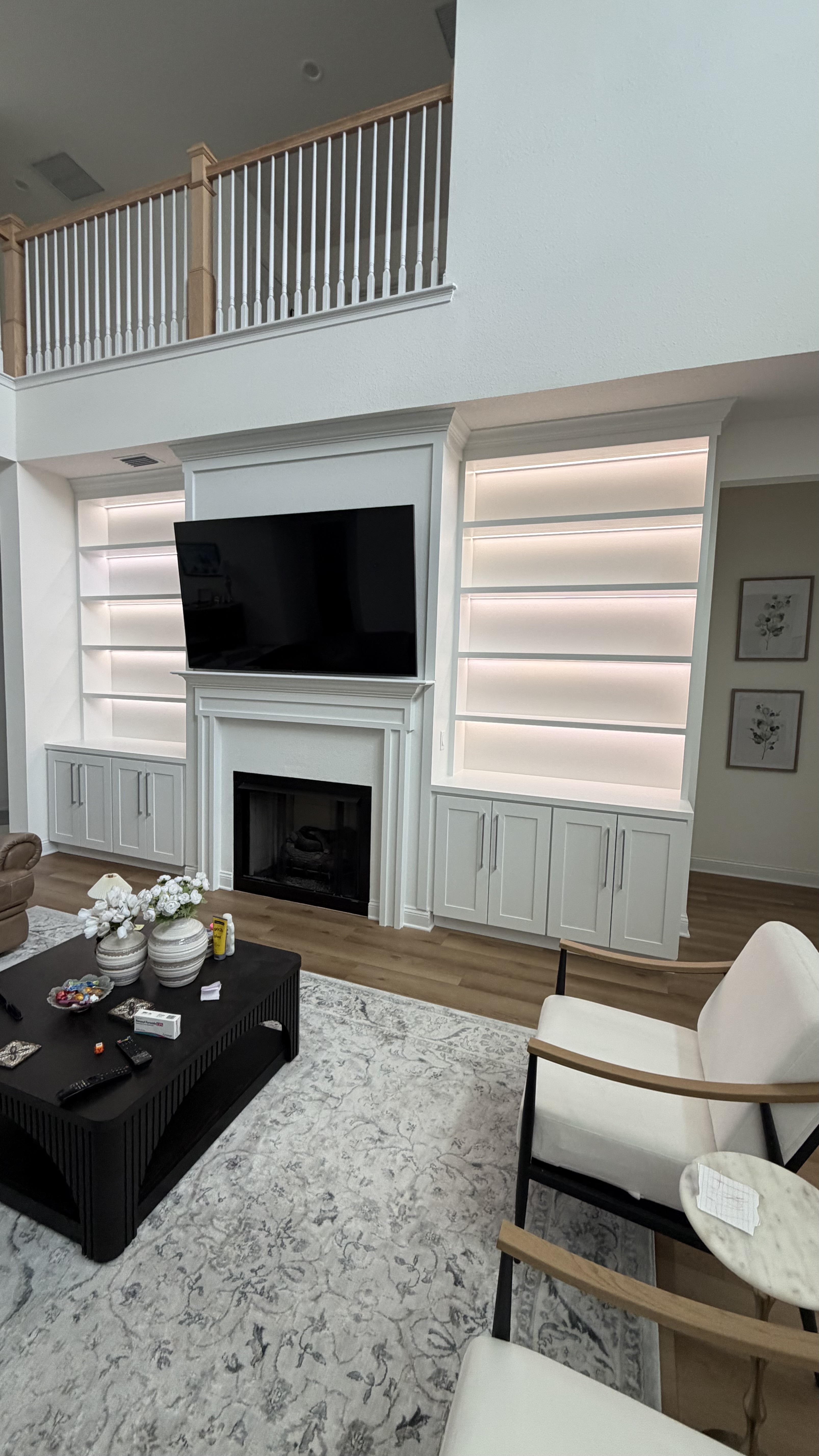 After: TV Entertainment Centers by AVP Construction JAX in Tamaya, Jacksonville, FL