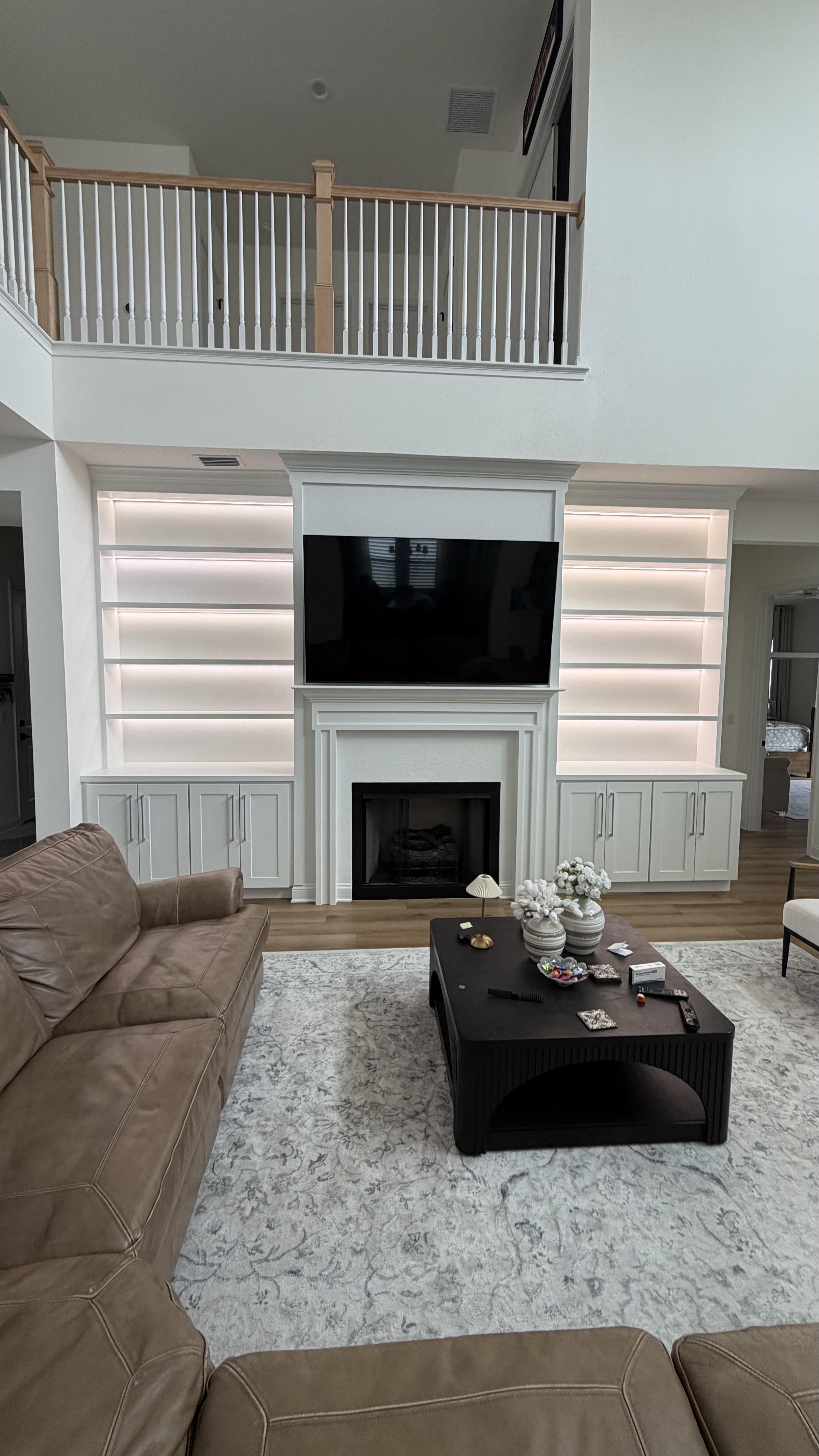 After: TV Entertainment Centers by AVP Construction JAX in Tamaya, Jacksonville, FL