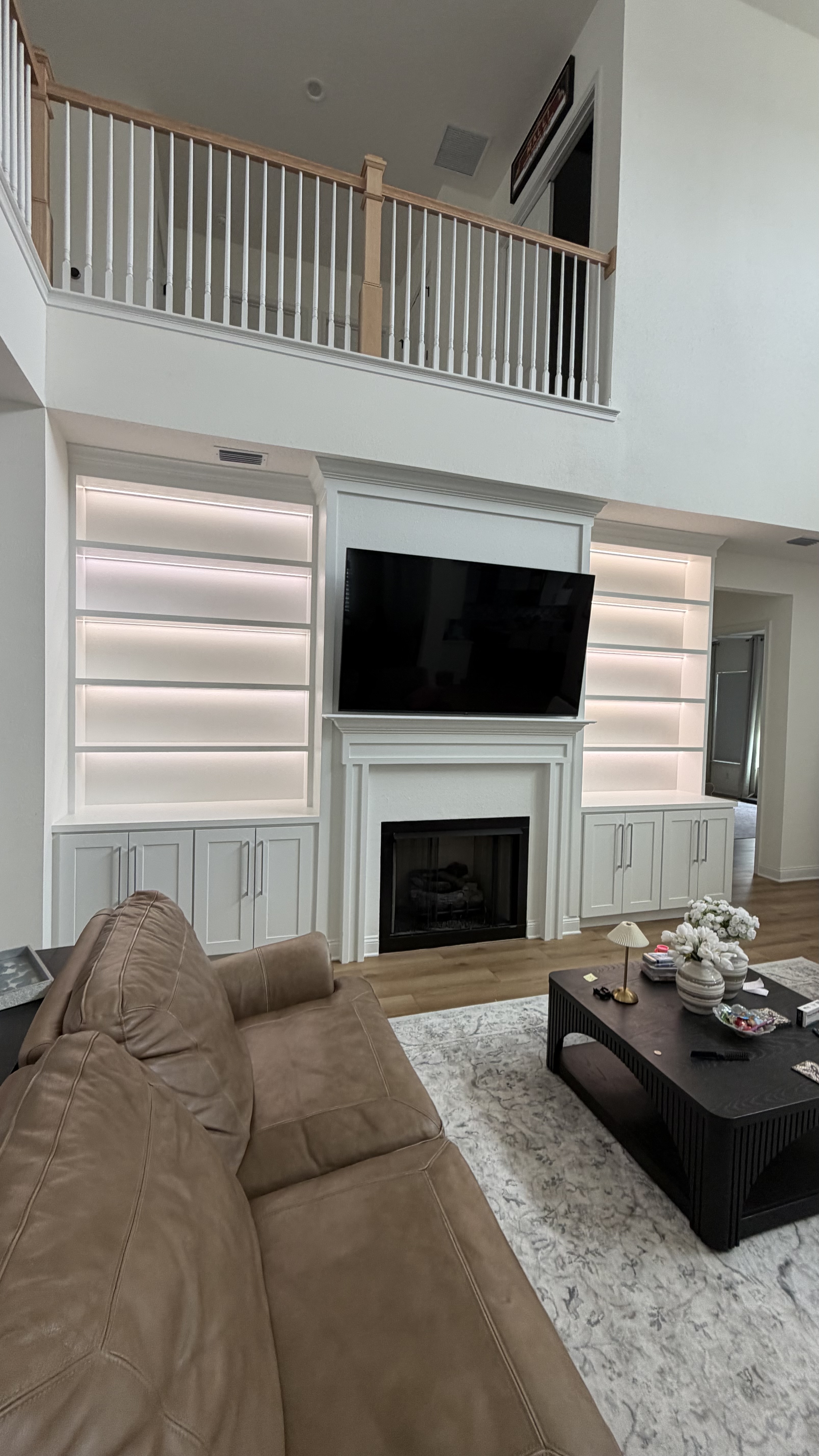 After: TV Entertainment Centers by AVP Construction JAX in Tamaya, Jacksonville, FL