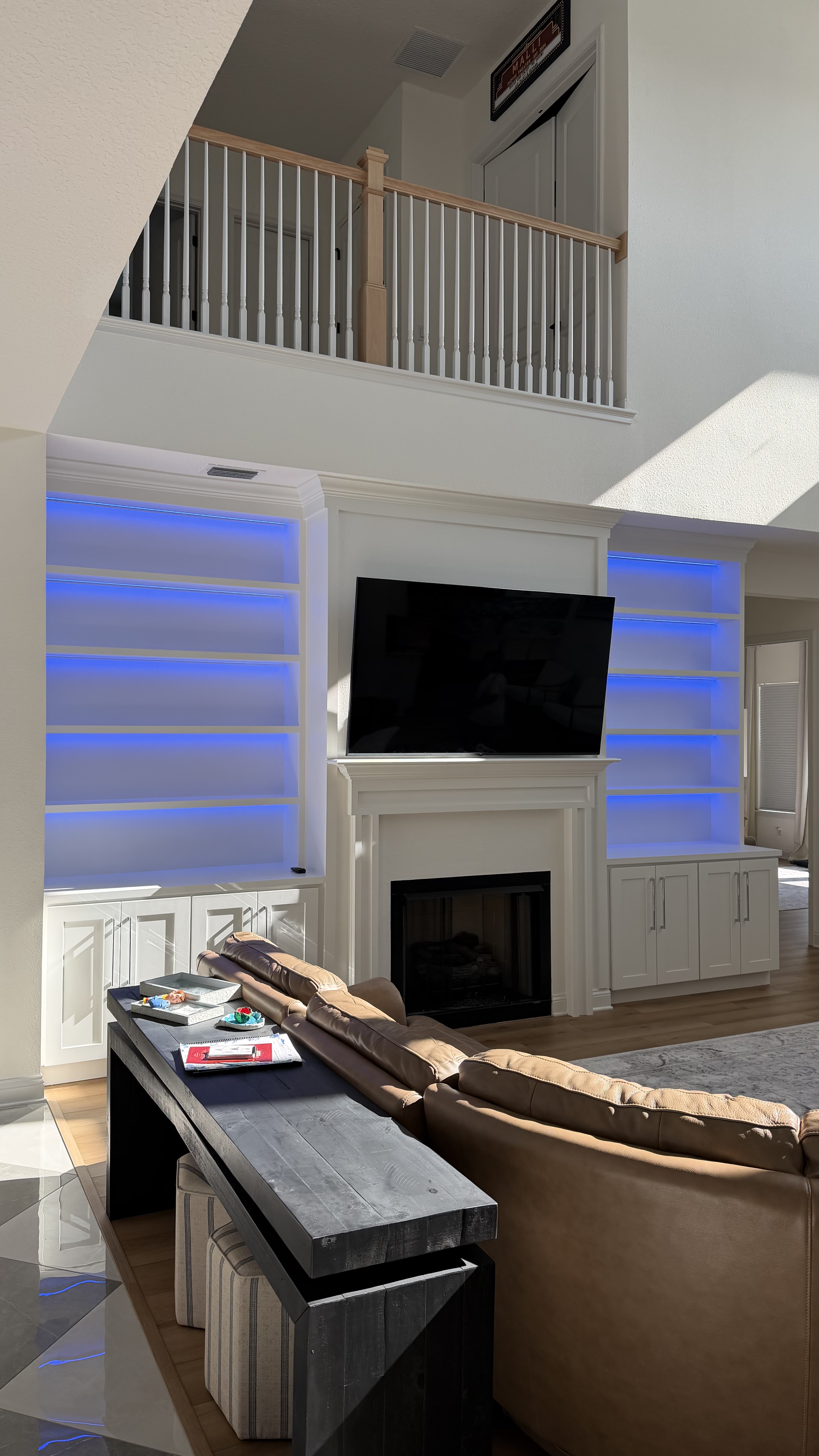 After: TV Entertainment Centers by AVP Construction JAX in Tamaya, Jacksonville, FL
