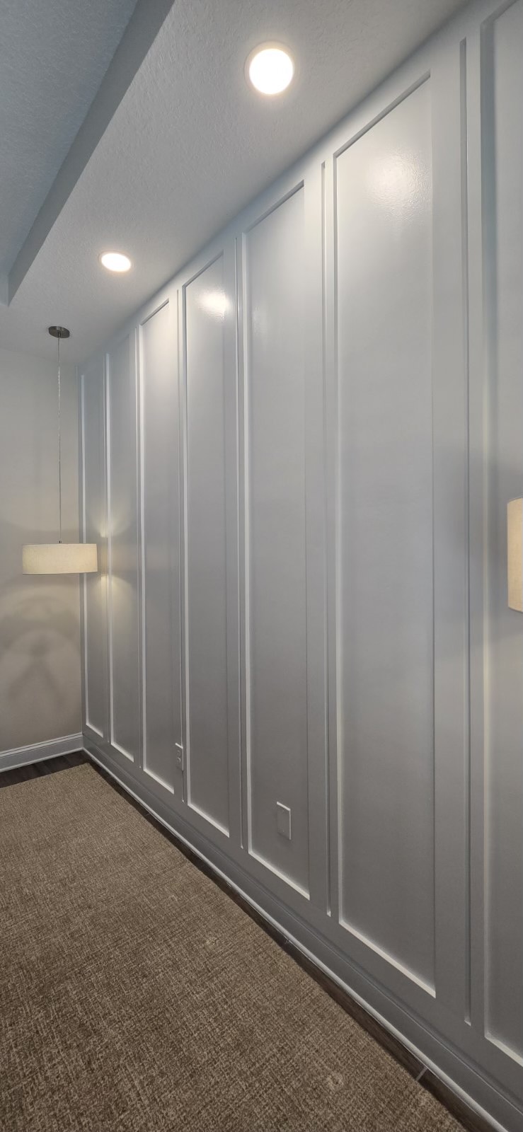 During: Accent Walls by AVP Construction JAX in Vilano Beach, St. Augustine, FL