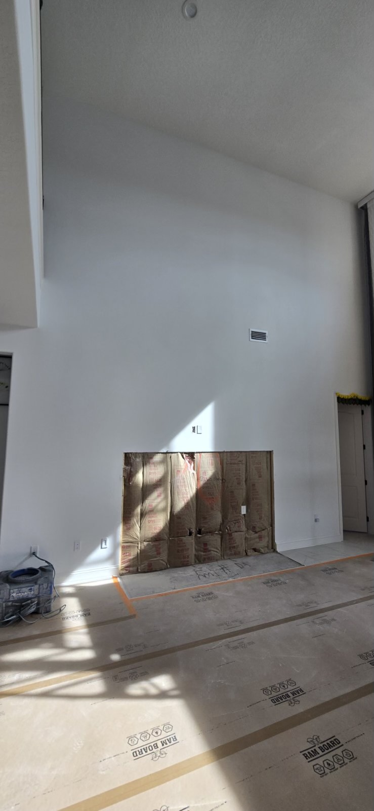 Before: TV Entertainment Centers by AVP Construction JAX in Courtney Oaks, St. Augustine, FL