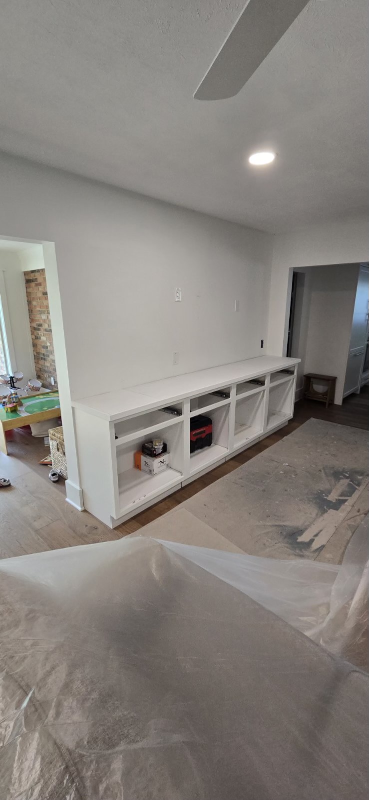During: TV Entertainment Centers by AVP Construction JAX in San jose, Jacksonville, FL
