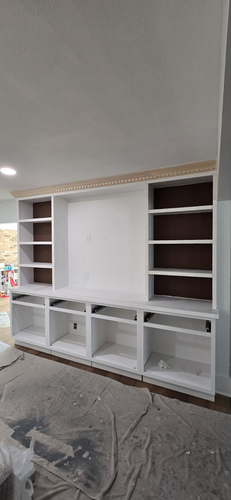 During: TV Entertainment Centers by AVP Construction JAX in San jose, Jacksonville, FL