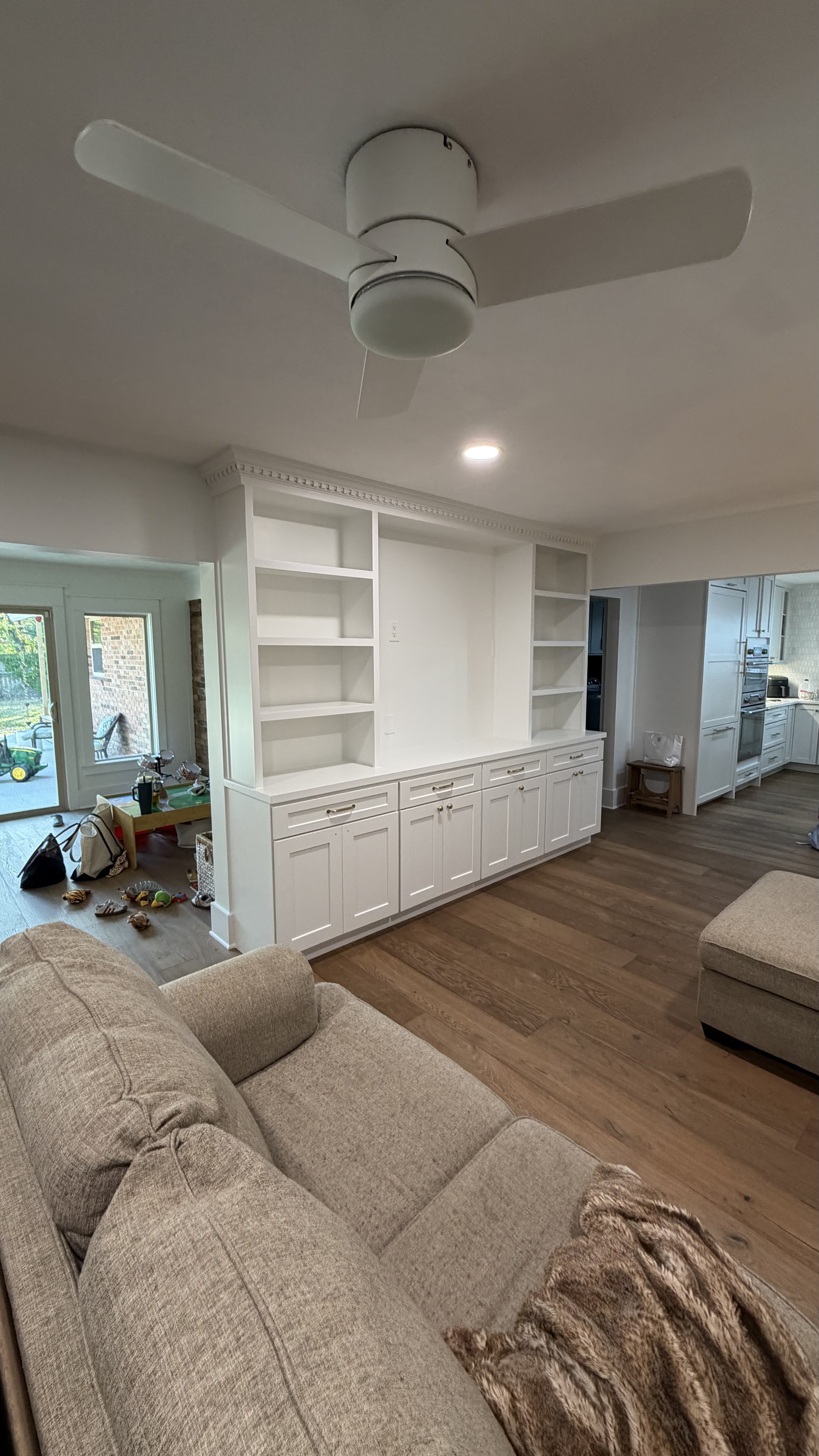 After: TV Entertainment Centers by AVP Construction JAX in San jose, Jacksonville, FL