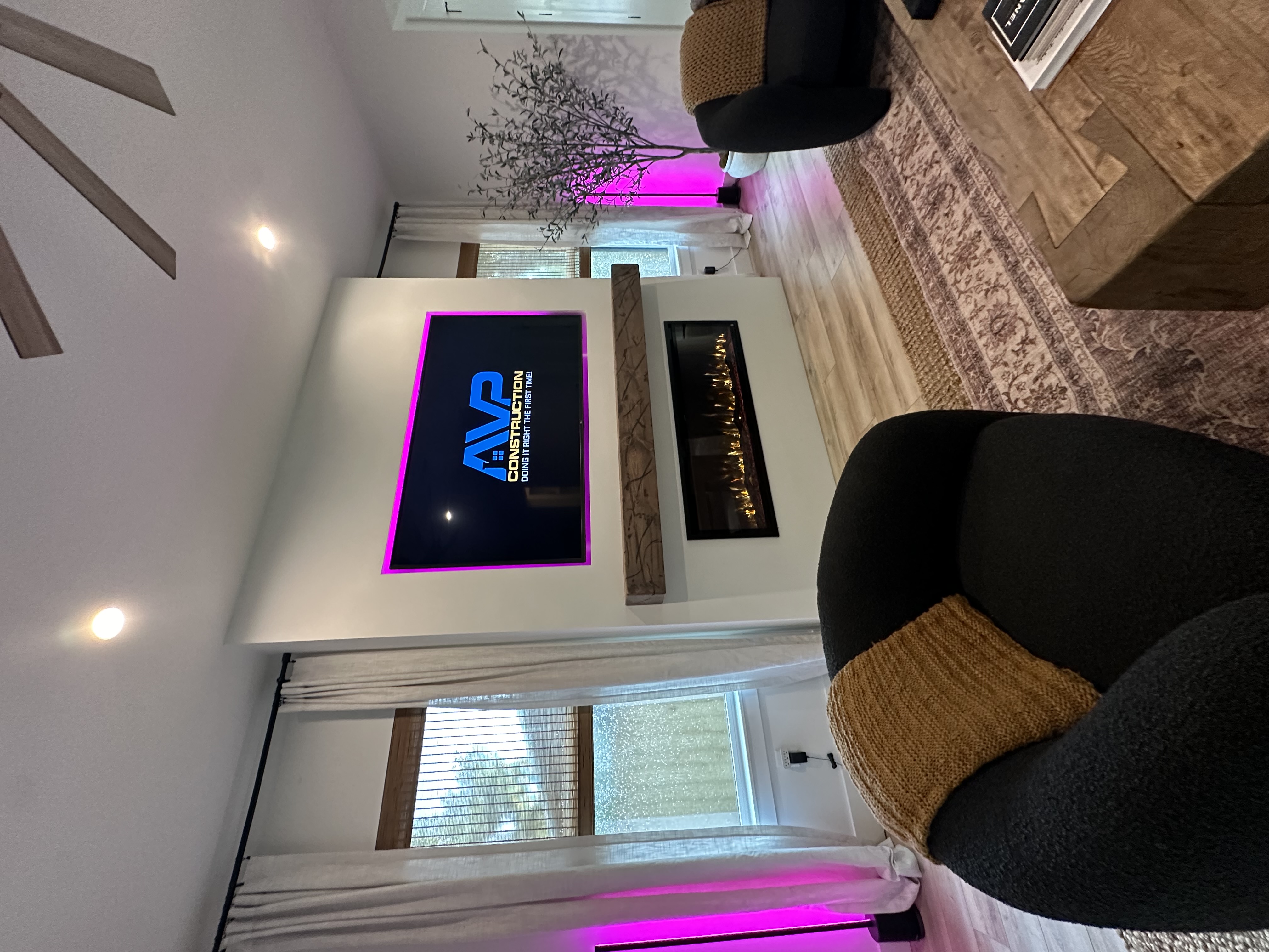 After: TV Entertainment Centers by AVP Construction JAX in JAX Beach, Jacksonville Beach, FL